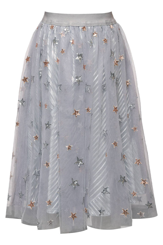 Star Sequin Tulle Skirt