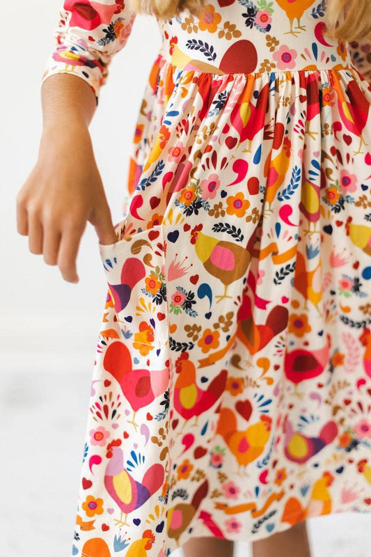 Little Red Hen Dress