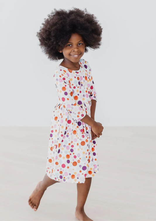 Watercolor Pebbles Dress