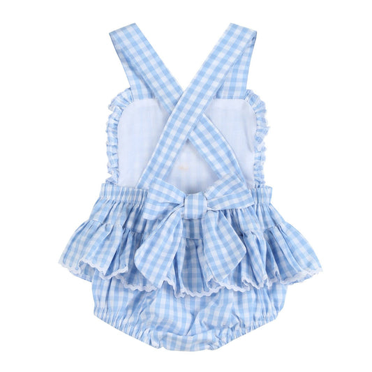 Gingham Goose Romper