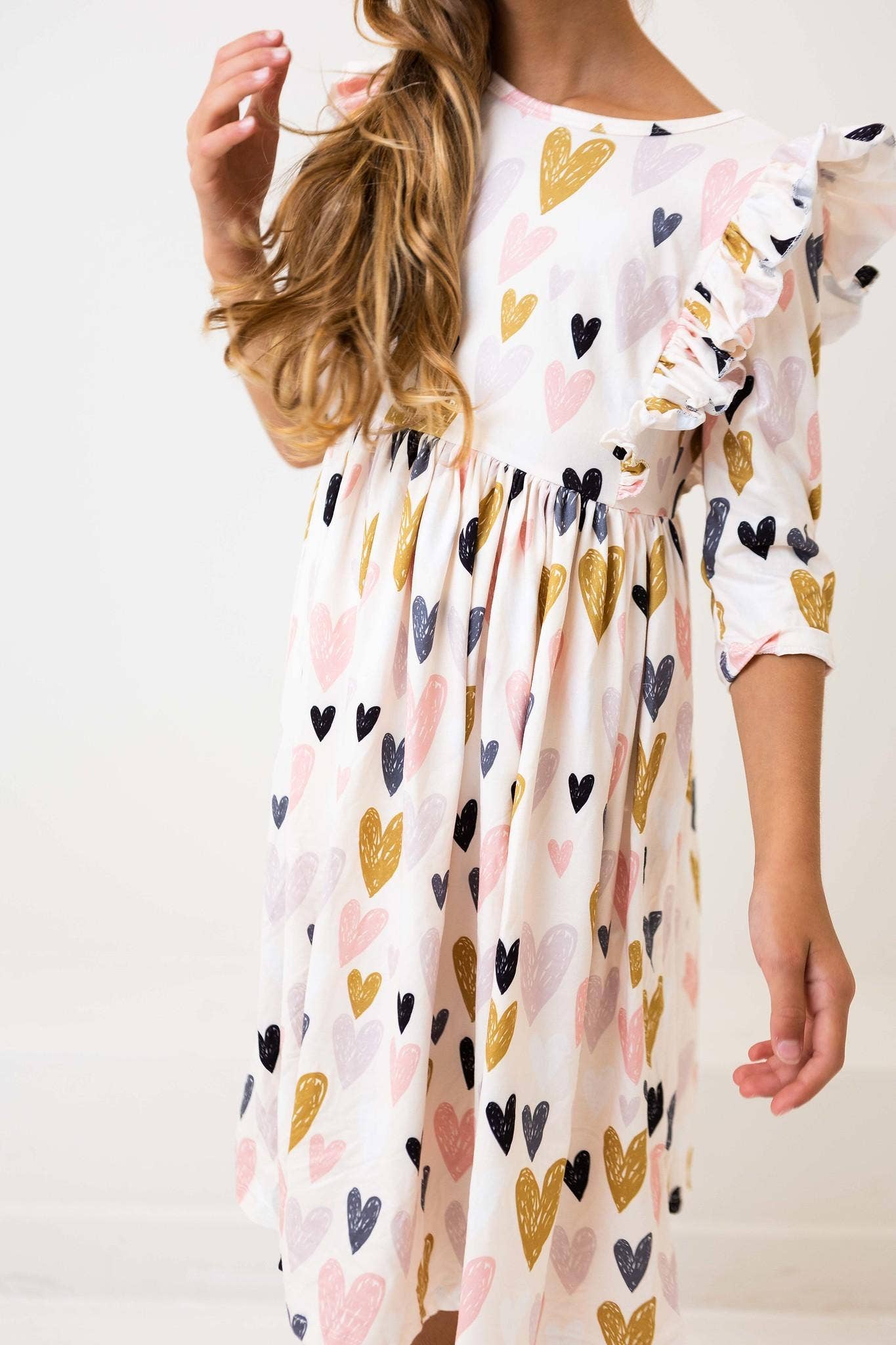 Heart Ruffle Dress