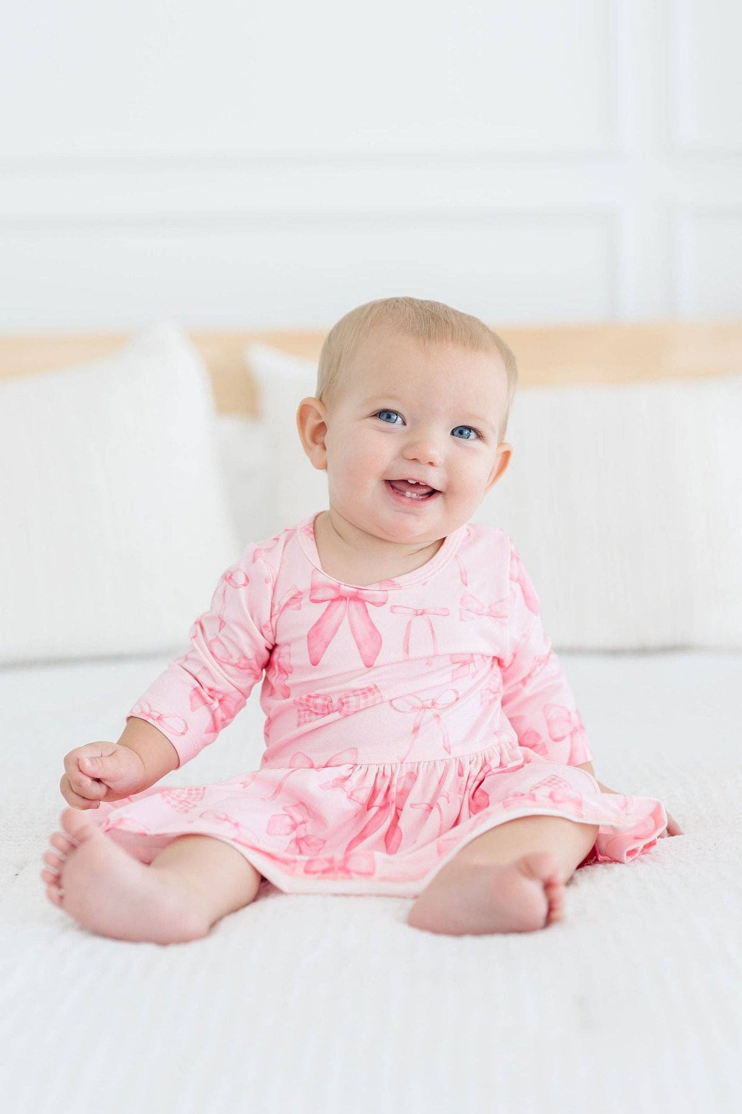 Blushing Bows Twirl Bodysuit