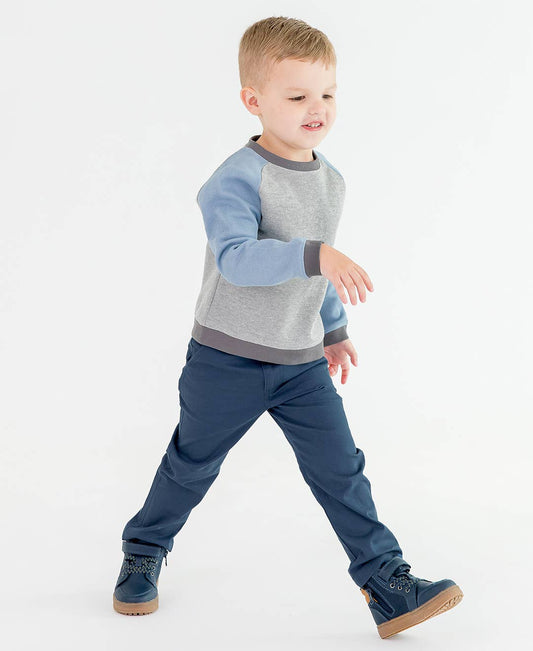 Indigo Stretch Chino Pants