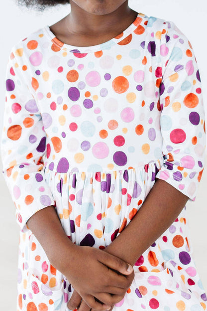 Watercolor Pebbles Dress