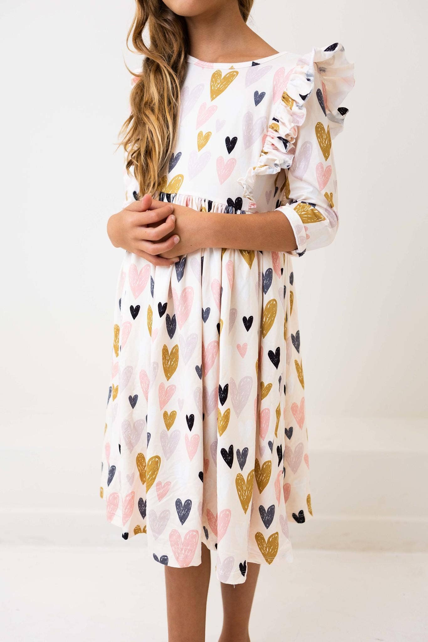 Heart Ruffle Dress