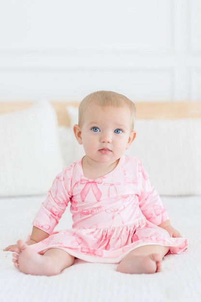 Blushing Bows Twirl Bodysuit