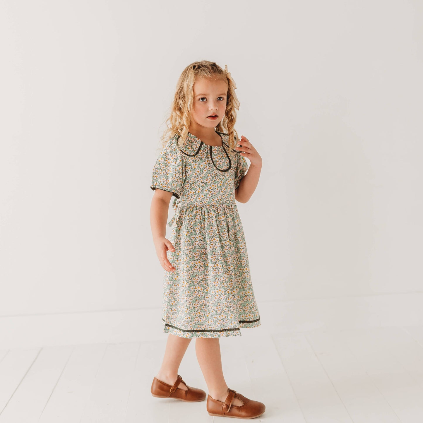 The Petal Collared Dress