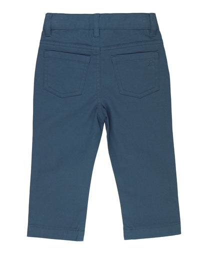 Indigo Stretch Chino Pants
