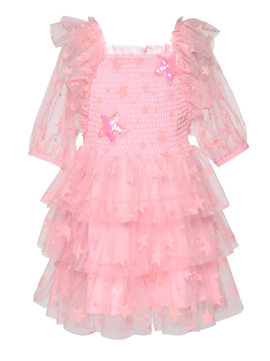 Star Mesh Dress