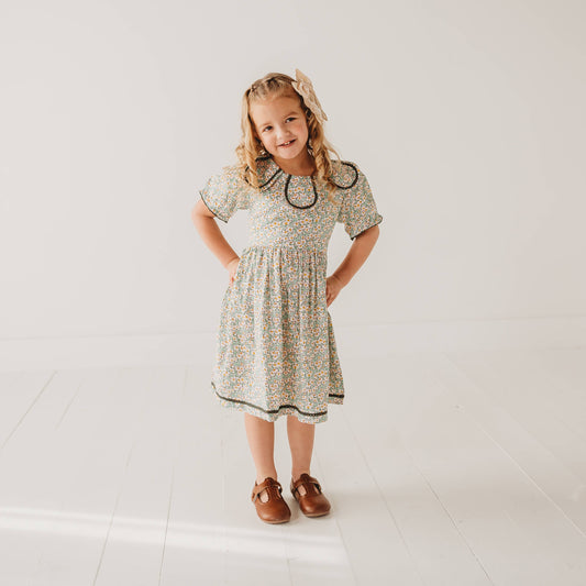 The Petal Collared Dress