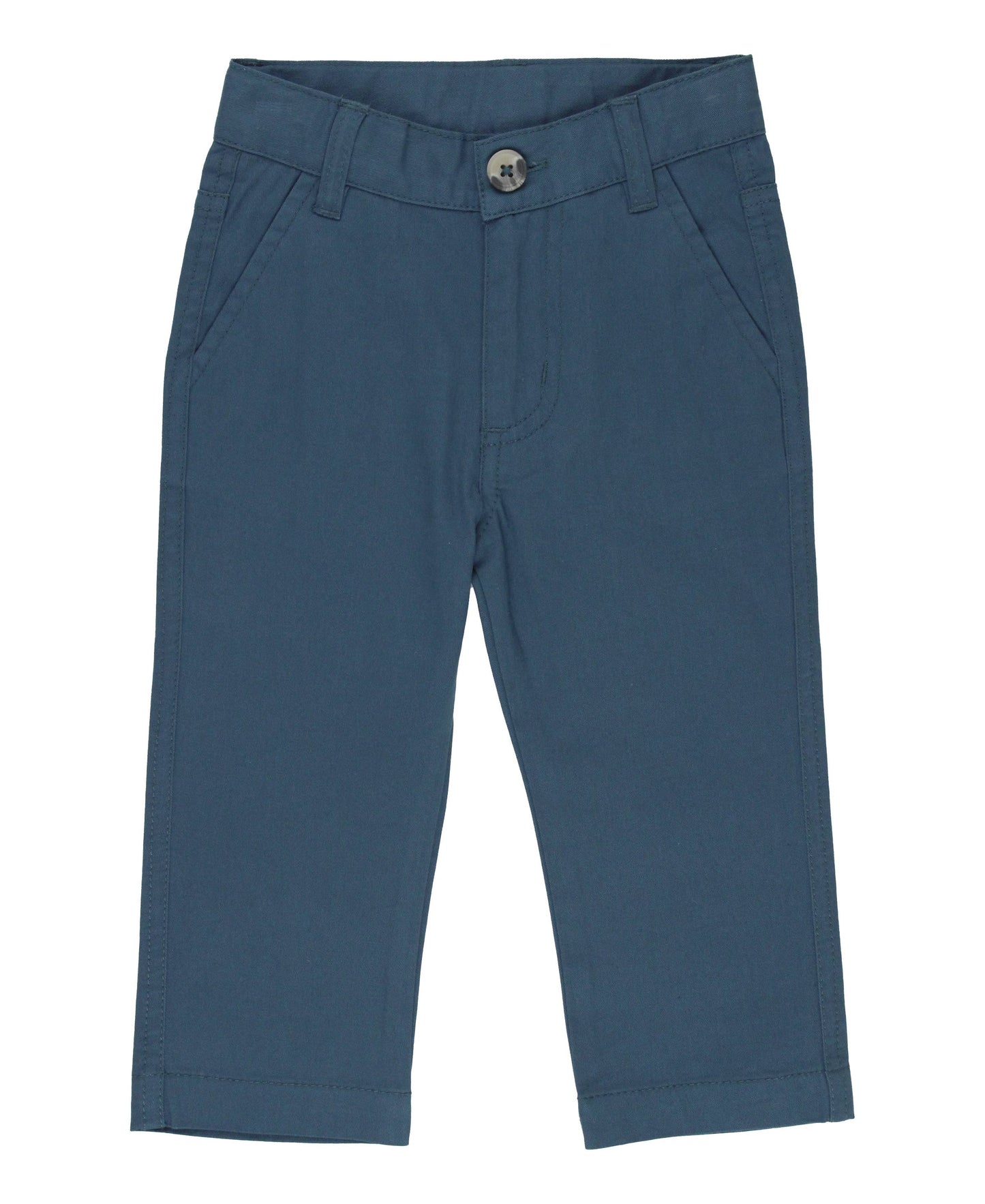 Indigo Stretch Chino Pants