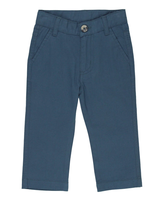 Indigo Stretch Chino Pants