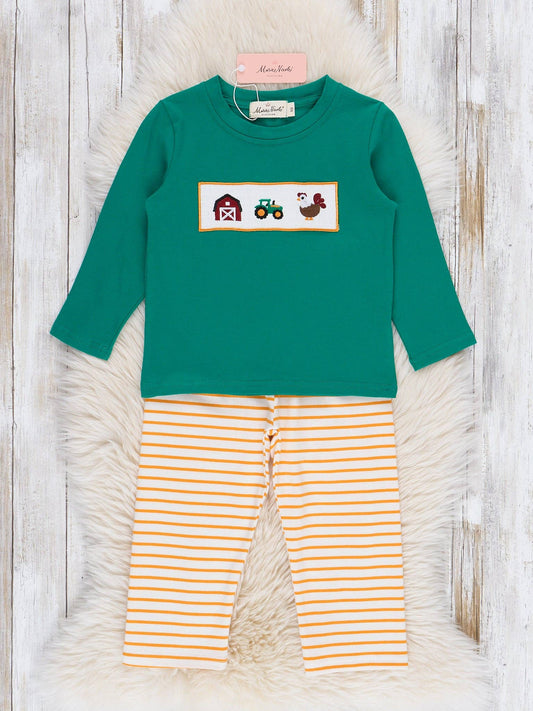 Farmer Striped Set