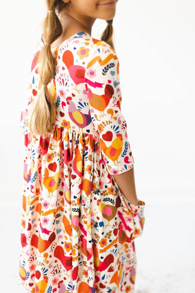 Little Red Hen Dress