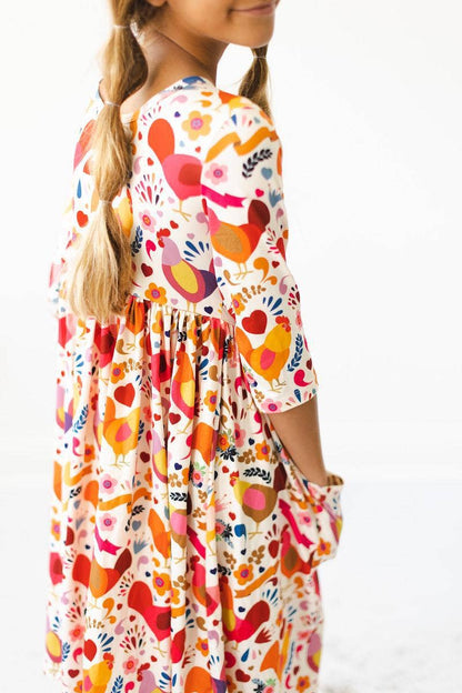 Little Red Hen Dress