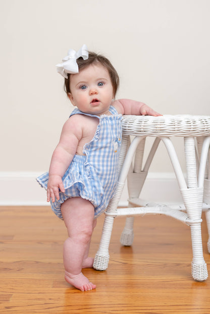 Gingham Goose Romper