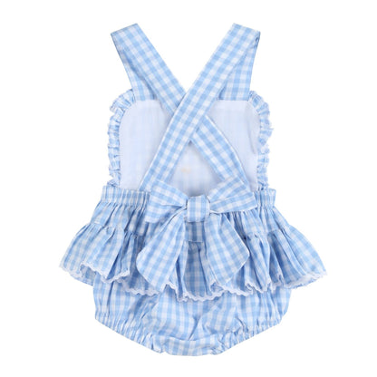 Gingham Goose Romper