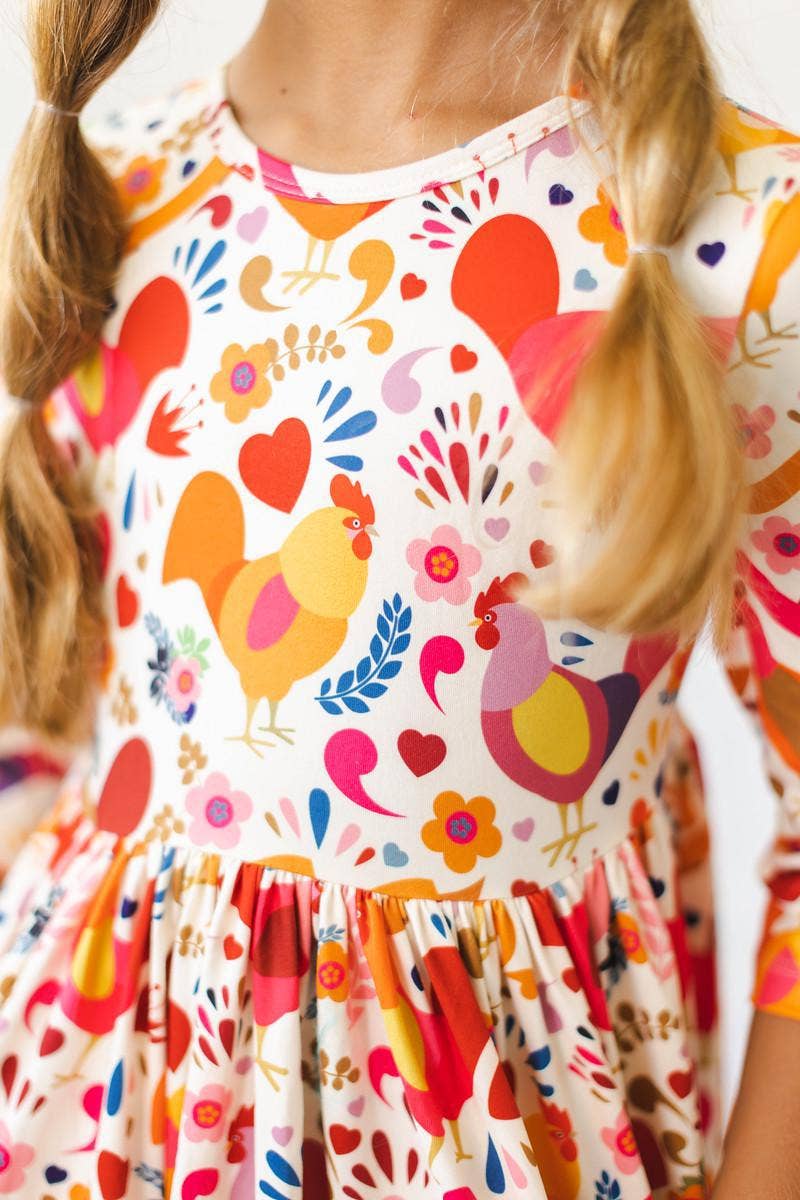 Little Red Hen Dress