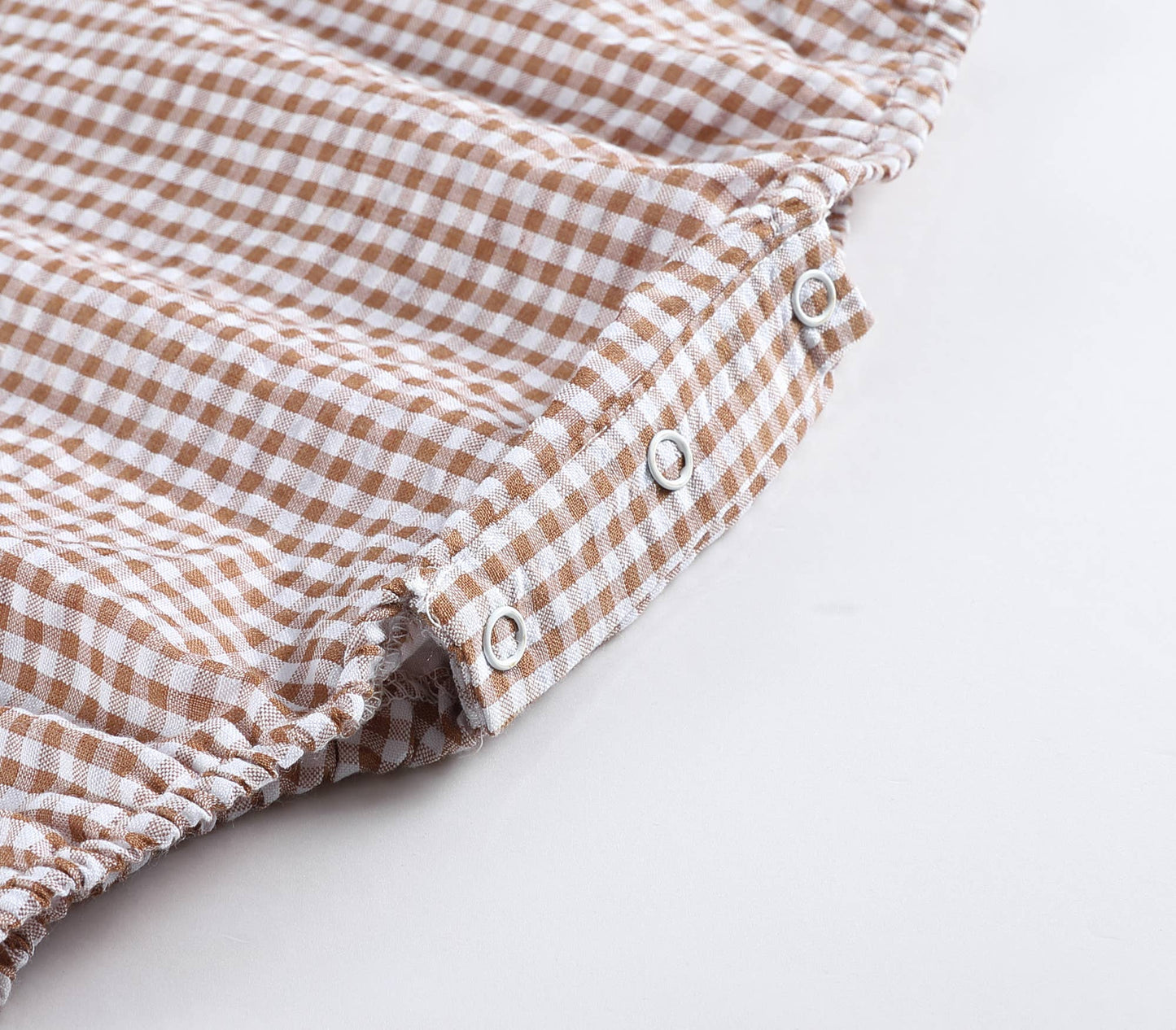 Brown Gingham Bubble