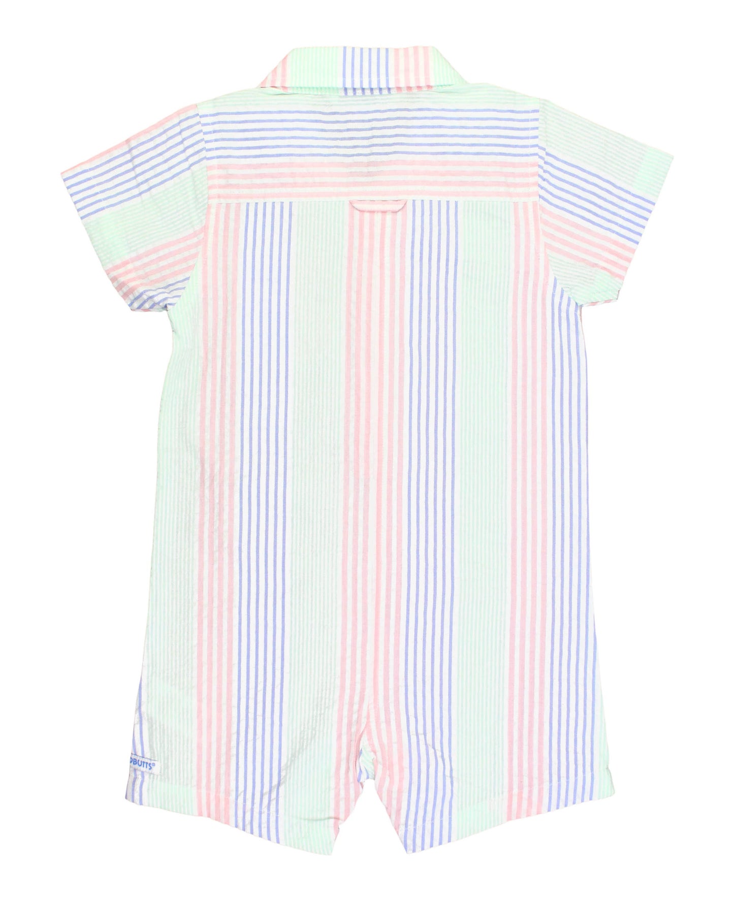 Colorful Seersucker Romper