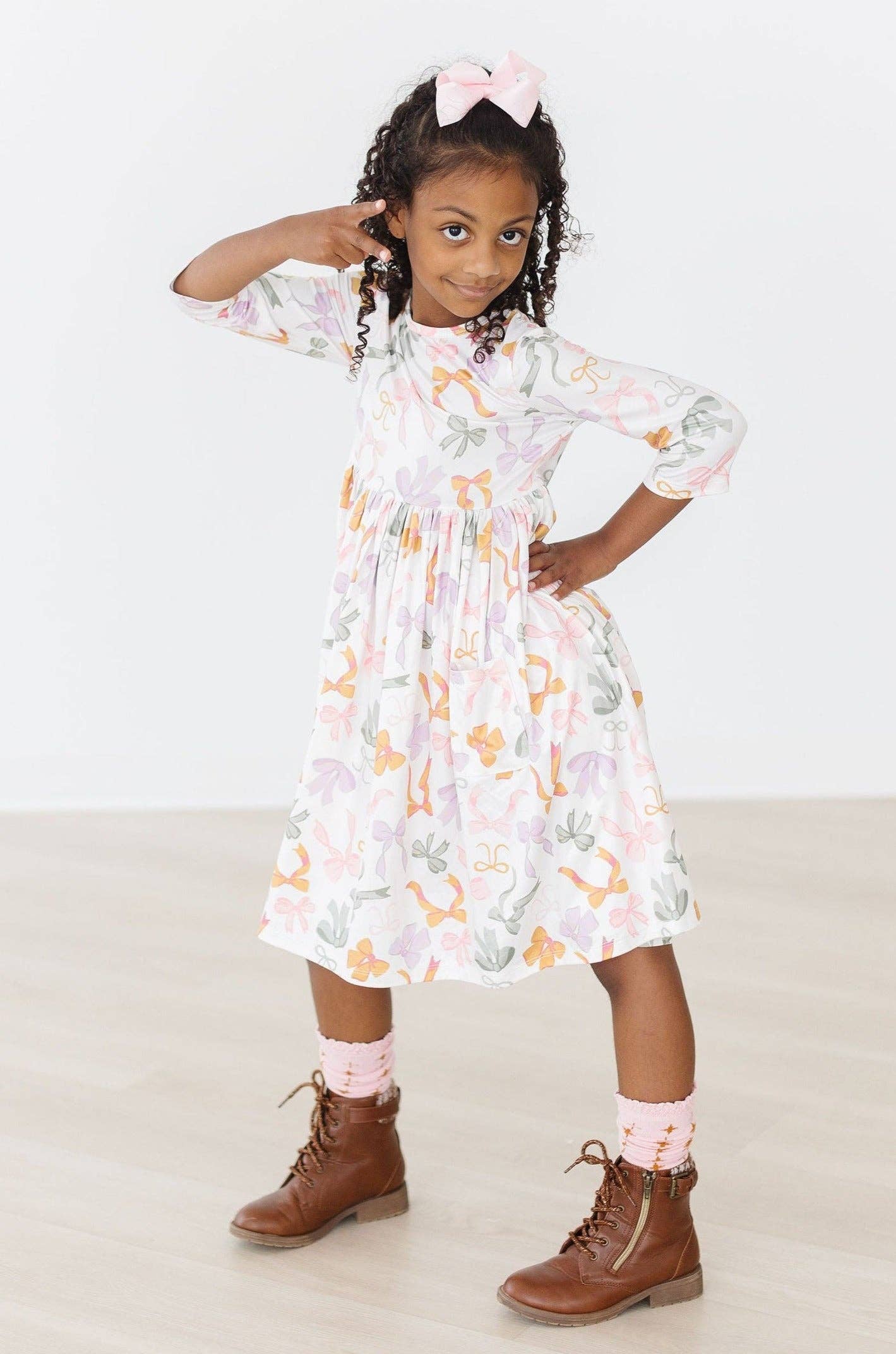 Boho Bows Pocket Dress