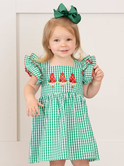 Watermelon Ruffle Dress
