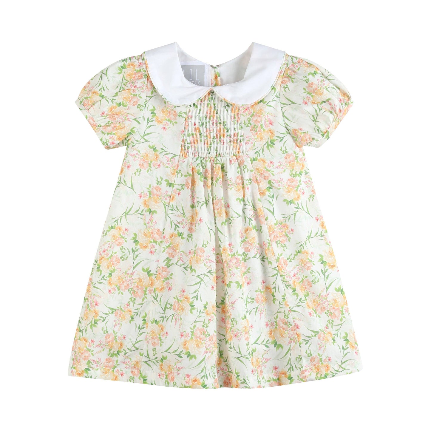 Spring Floral Smocked Dress