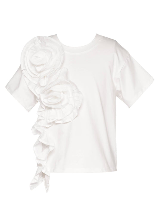 White Rose Top