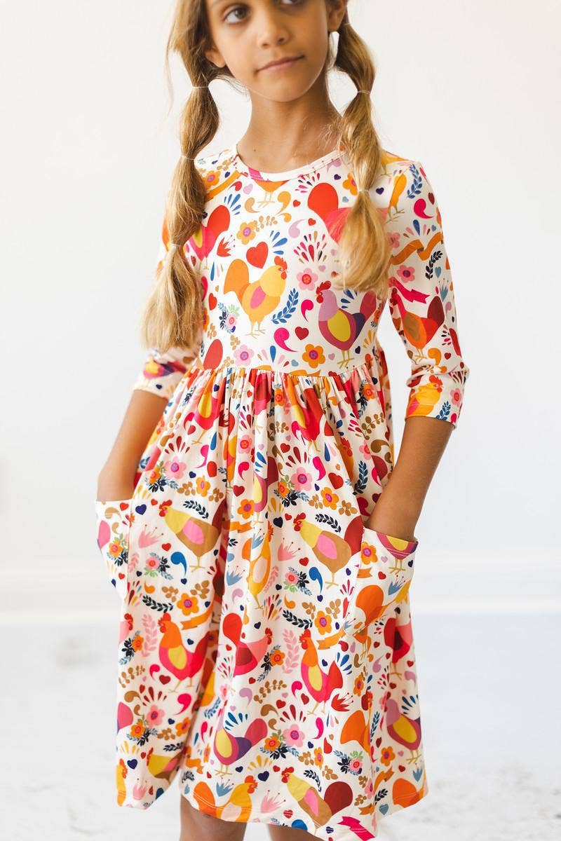 Little Red Hen Dress